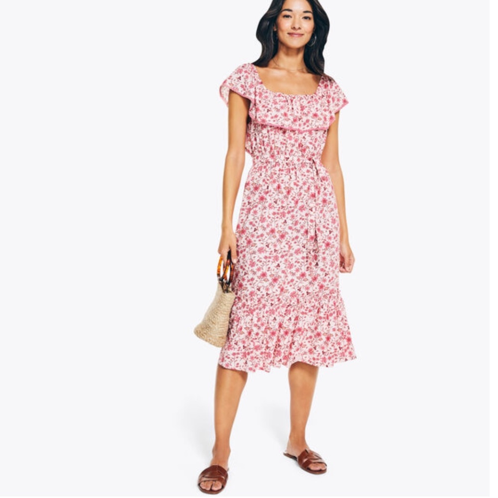 Nautica - Floral Print Dress